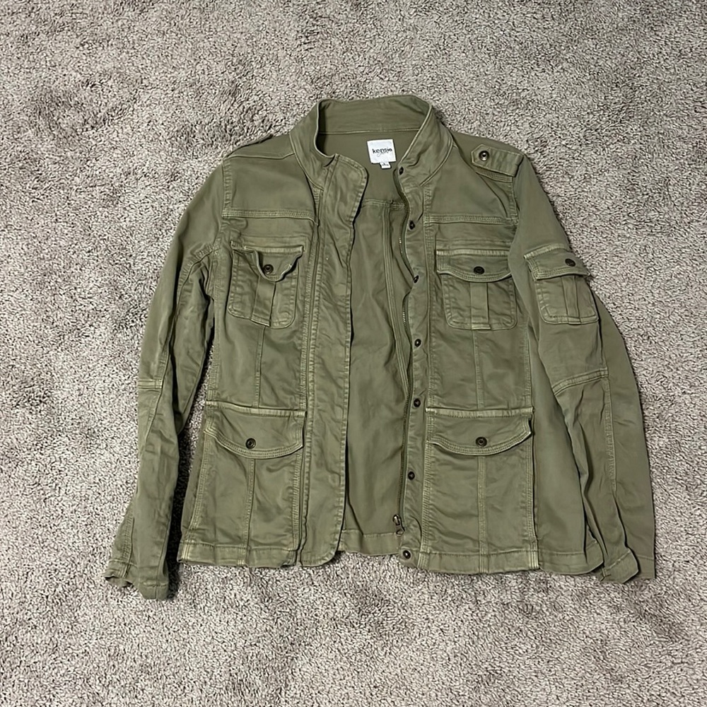 Kenzie Jeans army green jacket